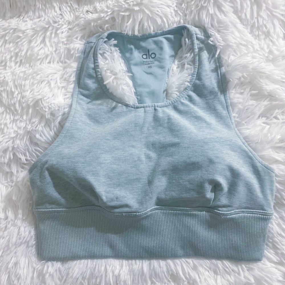 new Alo Yoga Serenity longline bra size XS